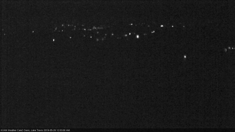 Lake Travis webcam, May 25, 2019 11:05 PM CT