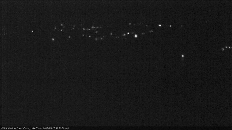Lake Travis webcam, May 25, 2019 11:25 PM CT
