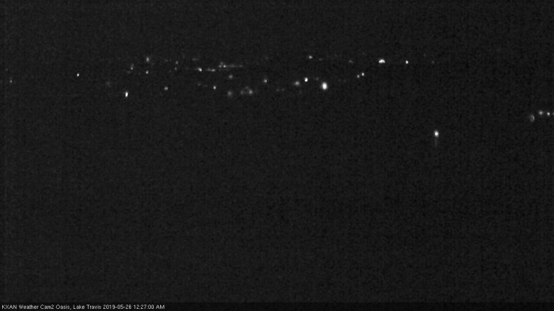 Lake Travis webcam, May 25, 2019 11:30 PM CT