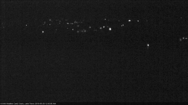 Lake Travis webcam, May 25, 2019 11:45 PM CT