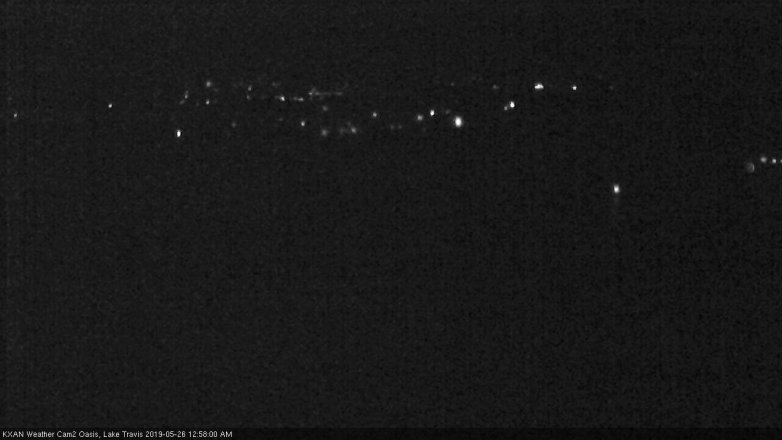Lake Travis webcam, May 25, 2019 12:00 AM CT