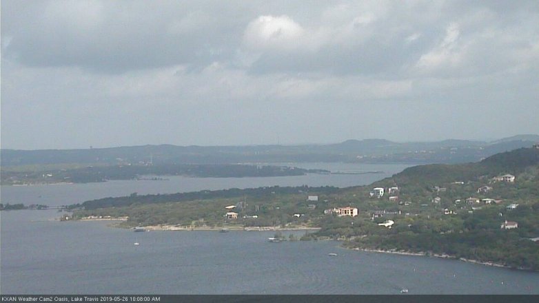Lake Travis webcam, May 26, 2019 9:10 AM CT