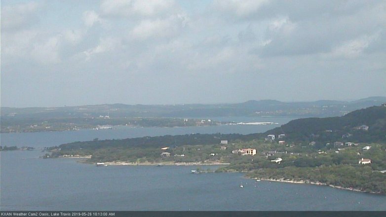Lake Travis webcam, May 26, 2019 9:15 AM CT