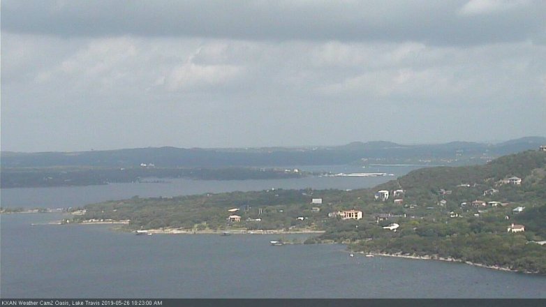 Lake Travis webcam, May 26, 2019 9:25 AM CT