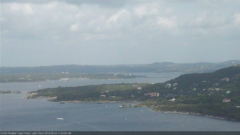 Lake Travis webcam, May 26, 2019 10:05 AM CT
