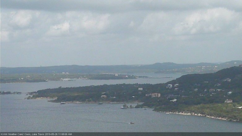 Lake Travis webcam, May 26, 2019 10:10 AM CT