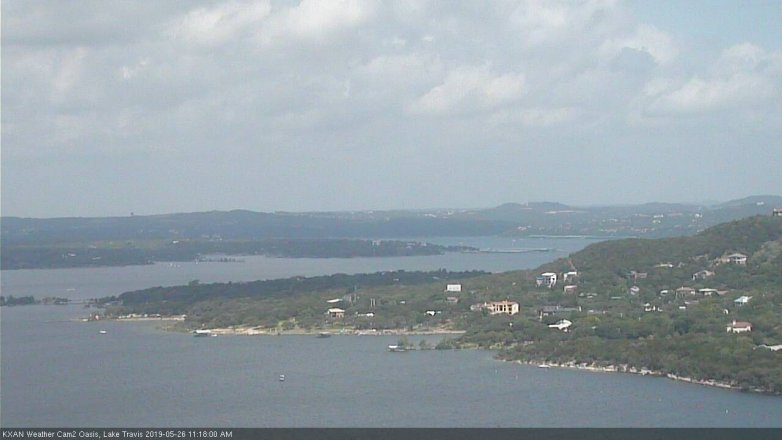 Lake Travis webcam, May 26, 2019 10:20 AM CT