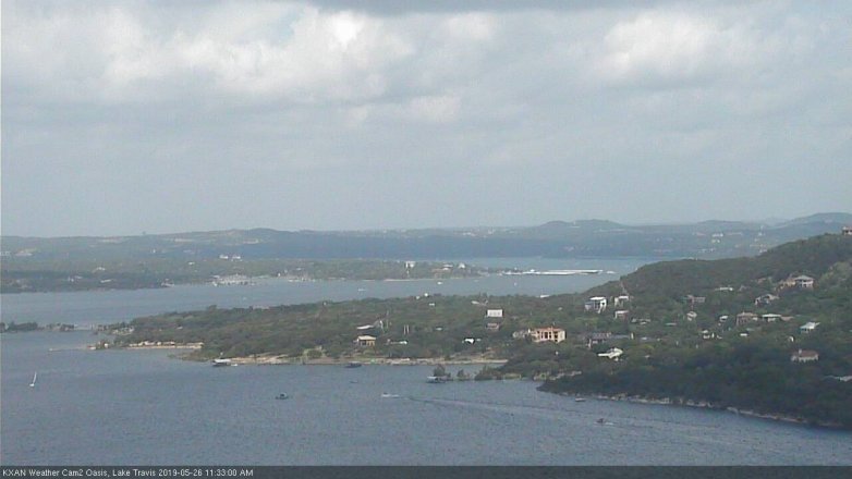 Lake Travis webcam, May 26, 2019 10:35 AM CT