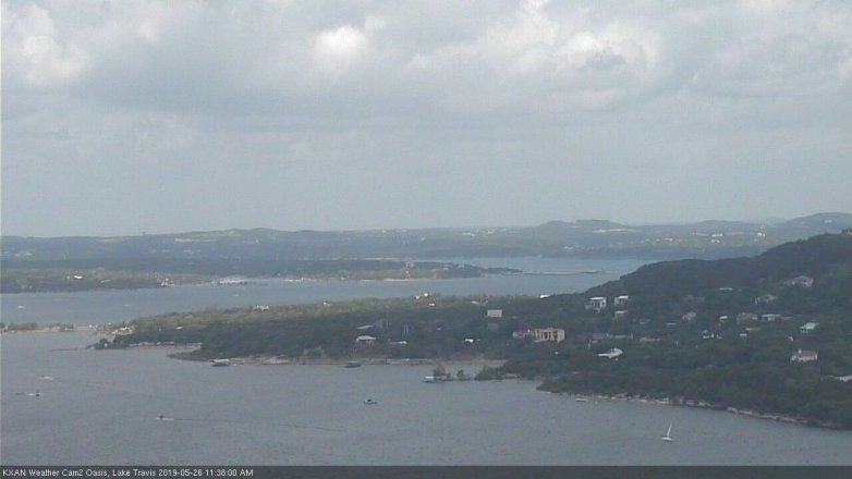 Lake Travis webcam, May 26, 2019 10:40 AM CT