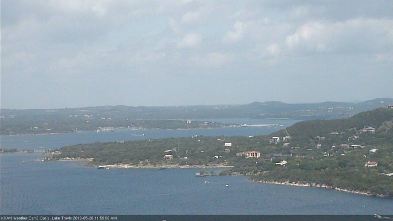 Lake Travis webcam, May 26, 2019 11:00 AM CT