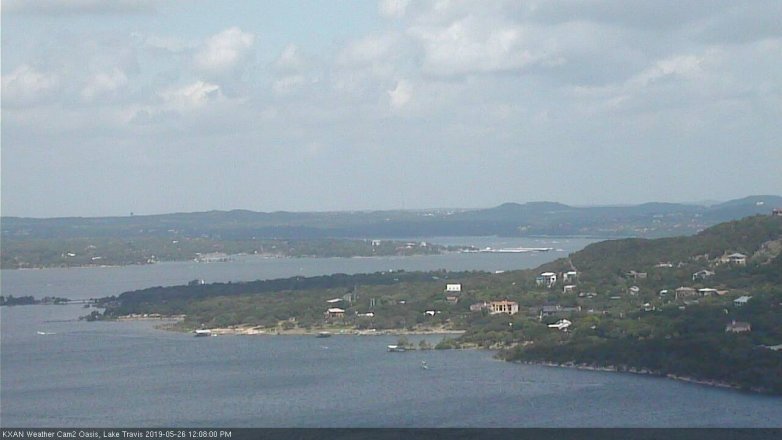 Lake Travis webcam, May 26, 2019 11:10 AM CT