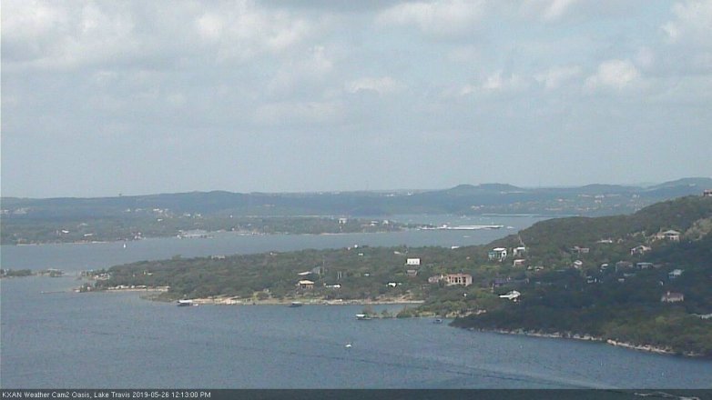 Lake Travis webcam, May 26, 2019 11:15 AM CT