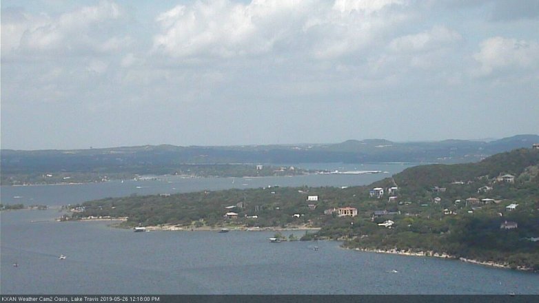 Lake Travis webcam, May 26, 2019 11:20 AM CT