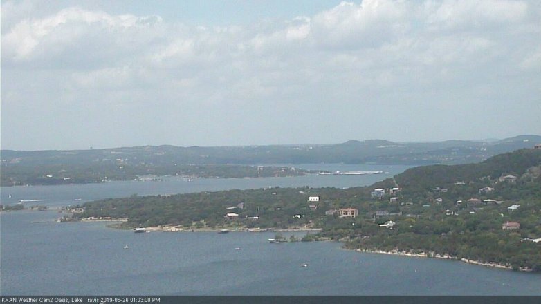Lake Travis webcam, May 26, 2019 12:05 PM CT