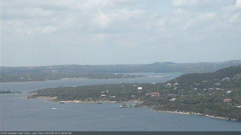 Lake Travis webcam, May 26, 2019 12:10 PM CT