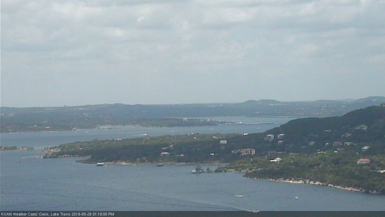 Lake Travis webcam, May 26, 2019 12:20 PM CT