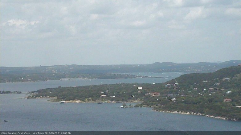 Lake Travis webcam, May 26, 2019 12:25 PM CT