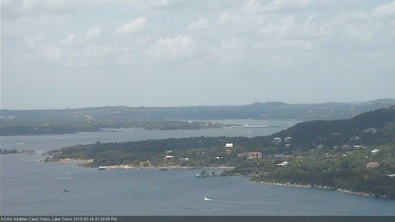 Lake Travis webcam, May 26, 2019 12:30 PM CT