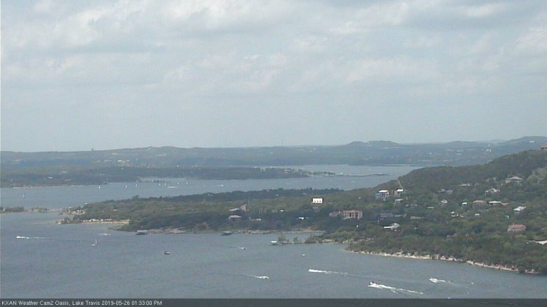Lake Travis webcam, May 26, 2019 12:35 PM CT