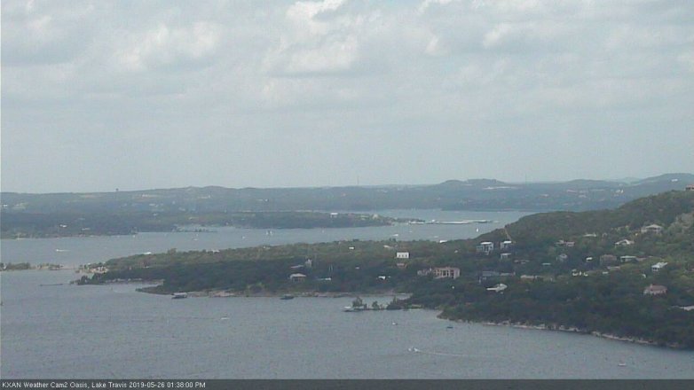 Lake Travis webcam, May 26, 2019 12:40 PM CT