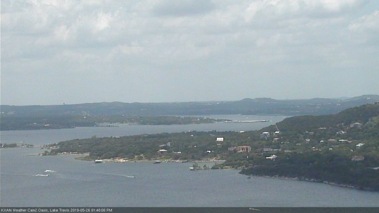 Lake Travis webcam, May 26, 2019 12:50 PM CT