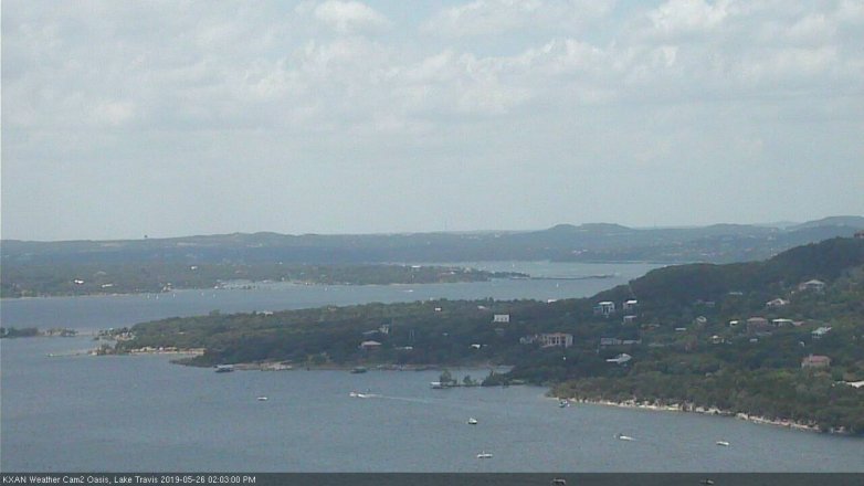 Lake Travis webcam, May 26, 2019 1:05 PM CT
