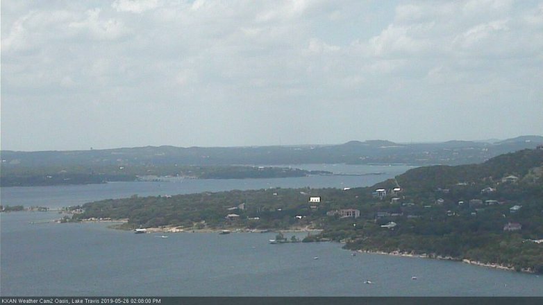 Lake Travis webcam, May 26, 2019 1:10 PM CT