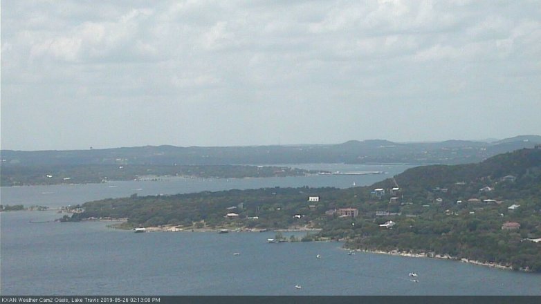 Lake Travis webcam, May 26, 2019 1:15 PM CT
