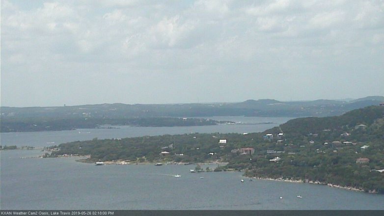 Lake Travis webcam, May 26, 2019 1:20 PM CT