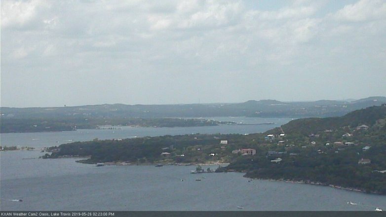 Lake Travis webcam, May 26, 2019 1:25 PM CT