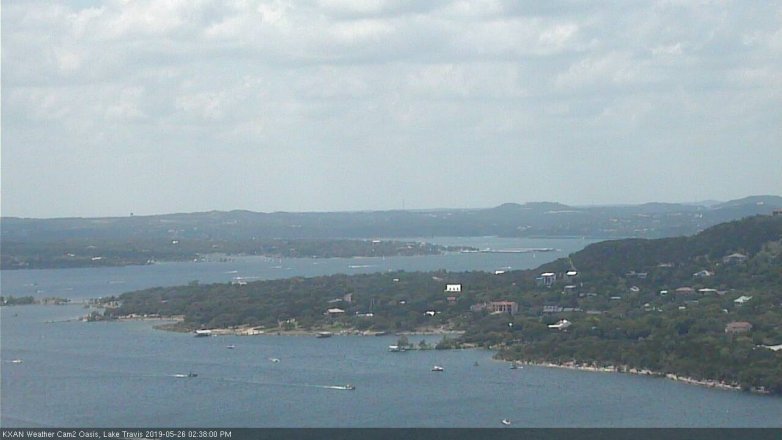 Lake Travis webcam, May 26, 2019 1:40 PM CT