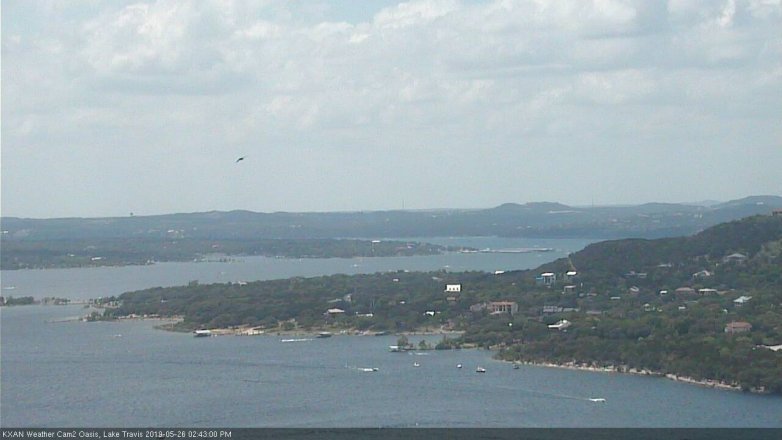 Lake Travis webcam, May 26, 2019 1:45 PM CT