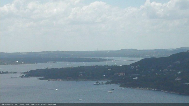Lake Travis webcam, May 26, 2019 1:50 PM CT