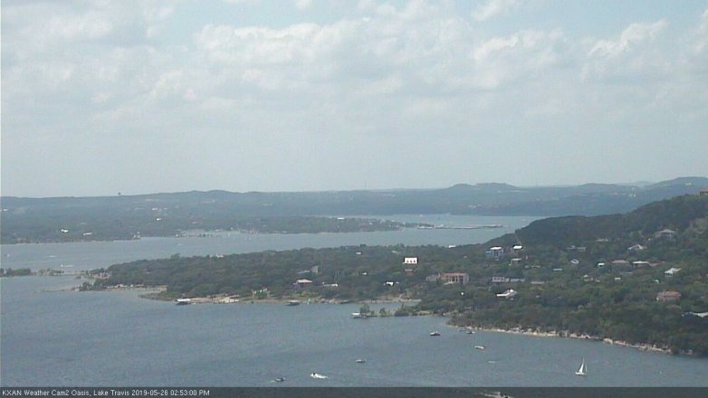 Lake Travis webcam, May 26, 2019 1:55 PM CT
