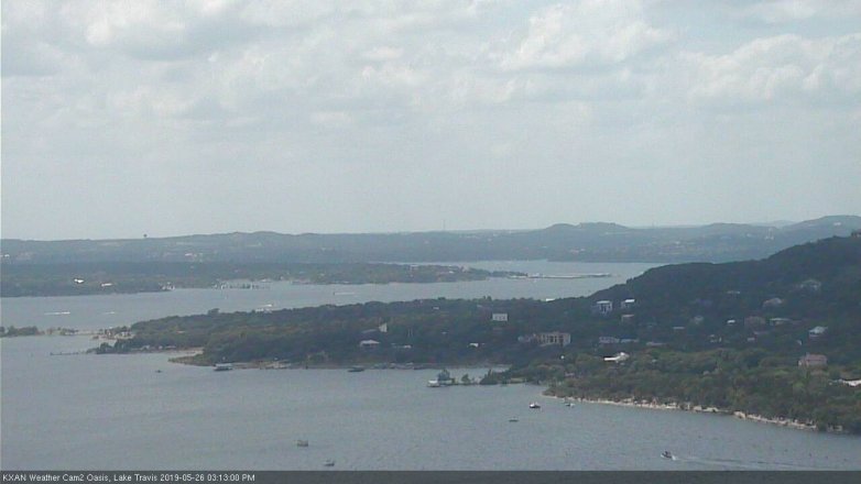 Lake Travis webcam, May 26, 2019 2:15 PM CT