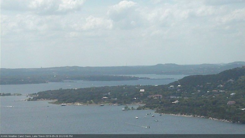 Lake Travis webcam, May 26, 2019 2:25 PM CT