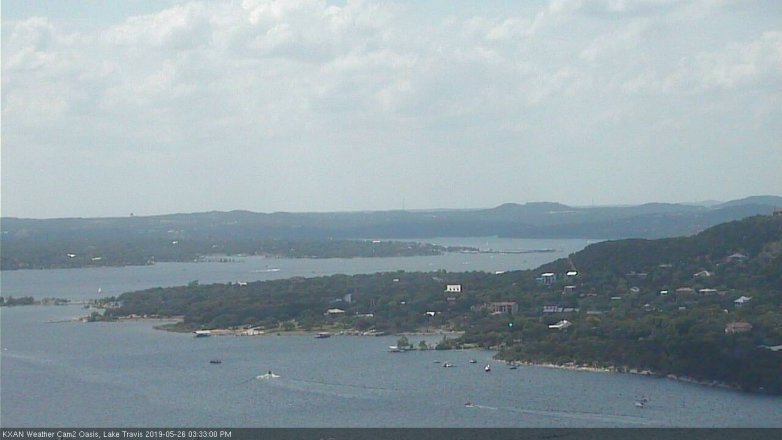 Lake Travis webcam, May 26, 2019 2:35 PM CT