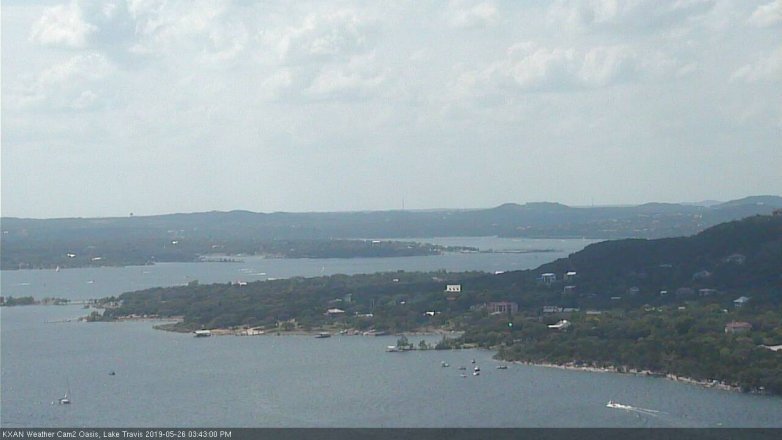 Lake Travis webcam, May 26, 2019 2:45 PM CT