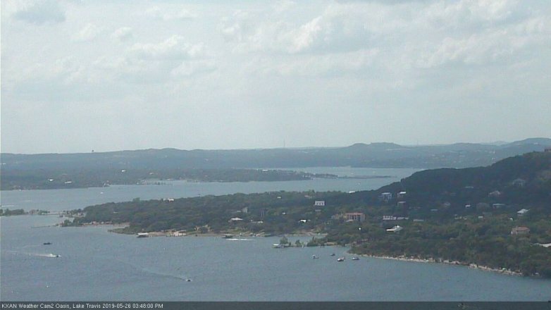 Lake Travis webcam, May 26, 2019 2:50 PM CT