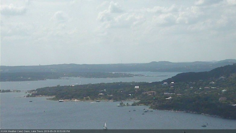 Lake Travis webcam, May 26, 2019 2:55 PM CT