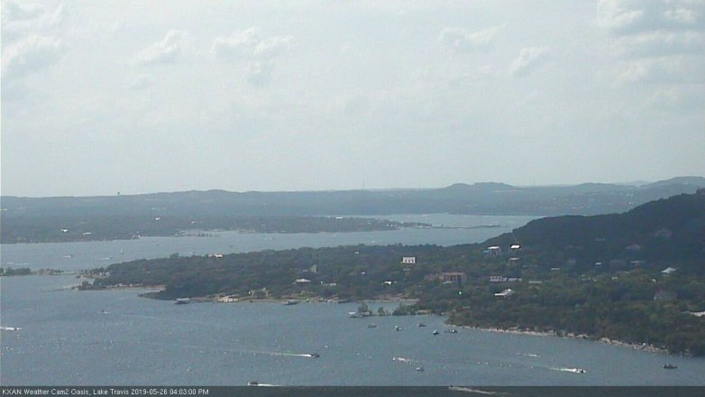 Lake Travis webcam, May 26, 2019 3:05 PM CT