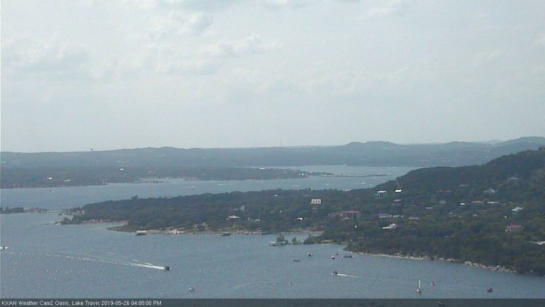 Lake Travis webcam, May 26, 2019 3:10 PM CT
