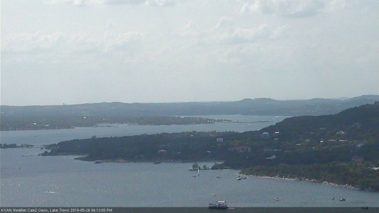 Lake Travis webcam, May 26, 2019 3:15 PM CT