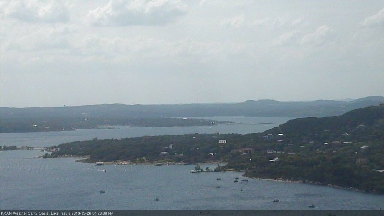 Lake Travis webcam, May 26, 2019 3:25 PM CT