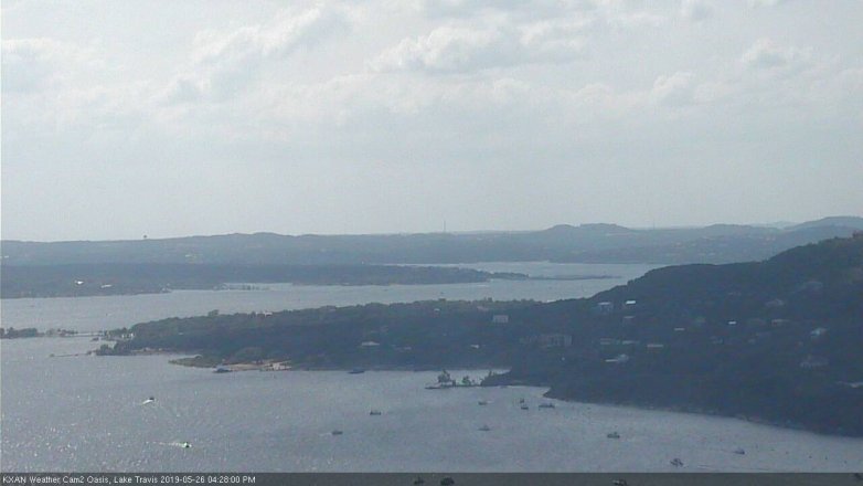 Lake Travis webcam, May 26, 2019 3:30 PM CT