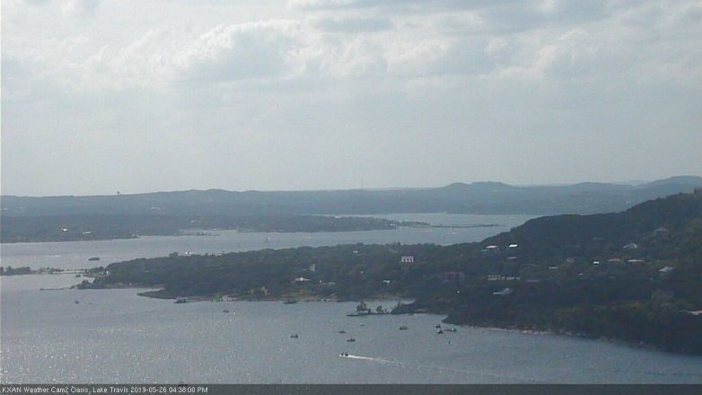 Lake Travis webcam, May 26, 2019 3:40 PM CT