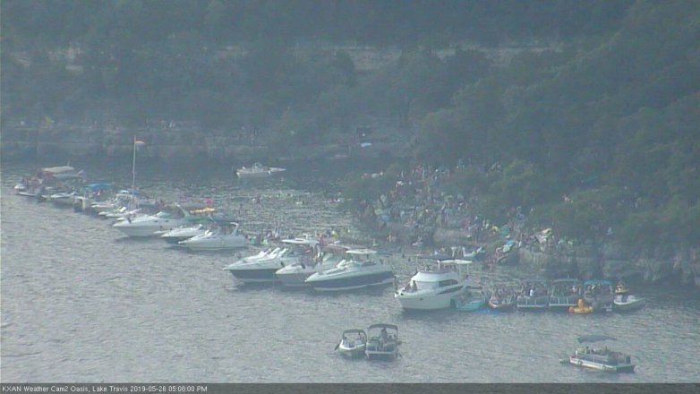 Lake Travis webcam, May 26, 2019 4:10 PM CT