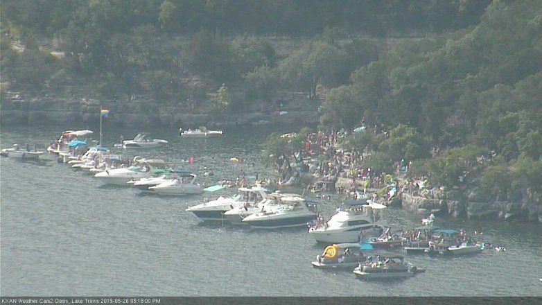 Lake Travis webcam, May 26, 2019 4:20 PM CT