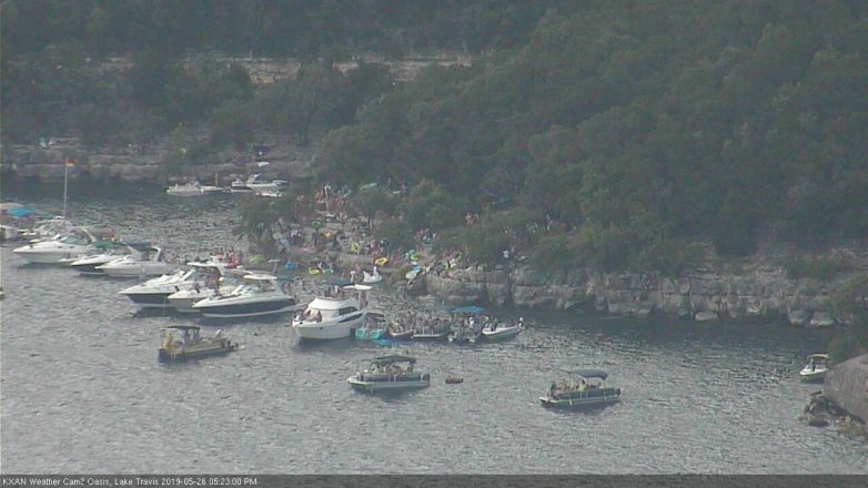 Lake Travis webcam, May 26, 2019 4:25 PM CT