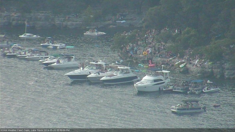 Lake Travis webcam, May 26, 2019 5:00 PM CT